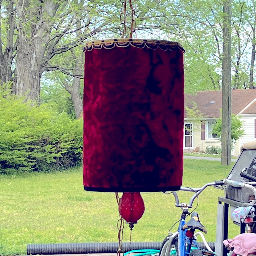 1960s vintage hanging lamp